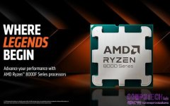 AMD宣布AMD Ryzen™ 8000 F系列處理器上市