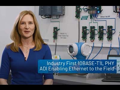 ADI:透過10BASE-T1L連接實現現場乙太網路